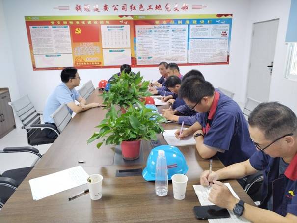 公司開(kāi)展第三季度安全、環(huán)保、消防綜合檢查 